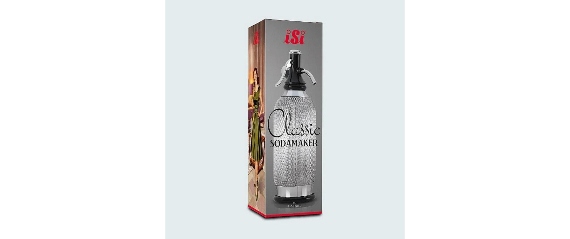Wassersprudler Classic Silber - MEGART