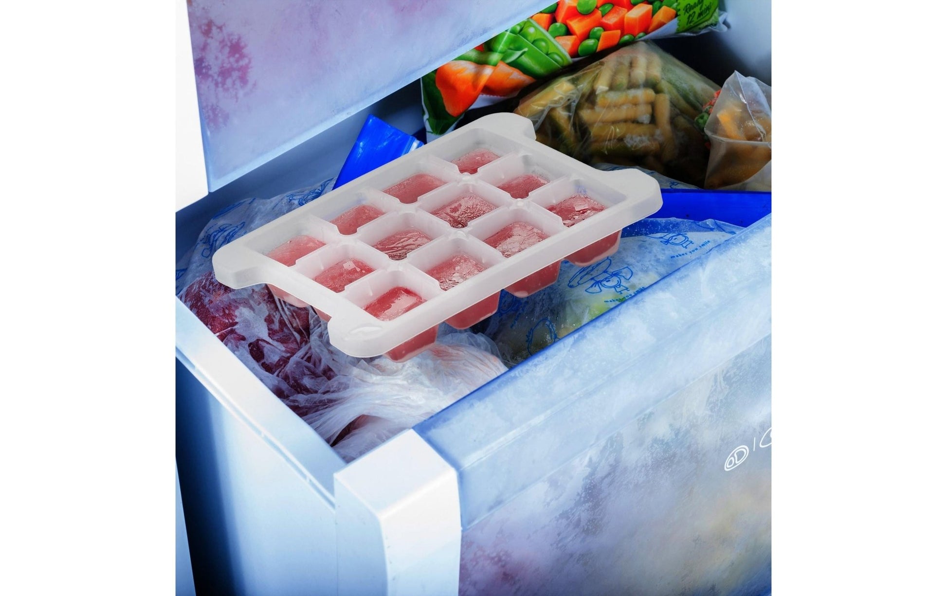 Eiswürfelform Transparent/Weiss - MEGART