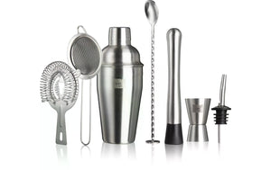 Drink Mixer Set Cocktail Set 7 - teilig 550 l, Silber - MEGART