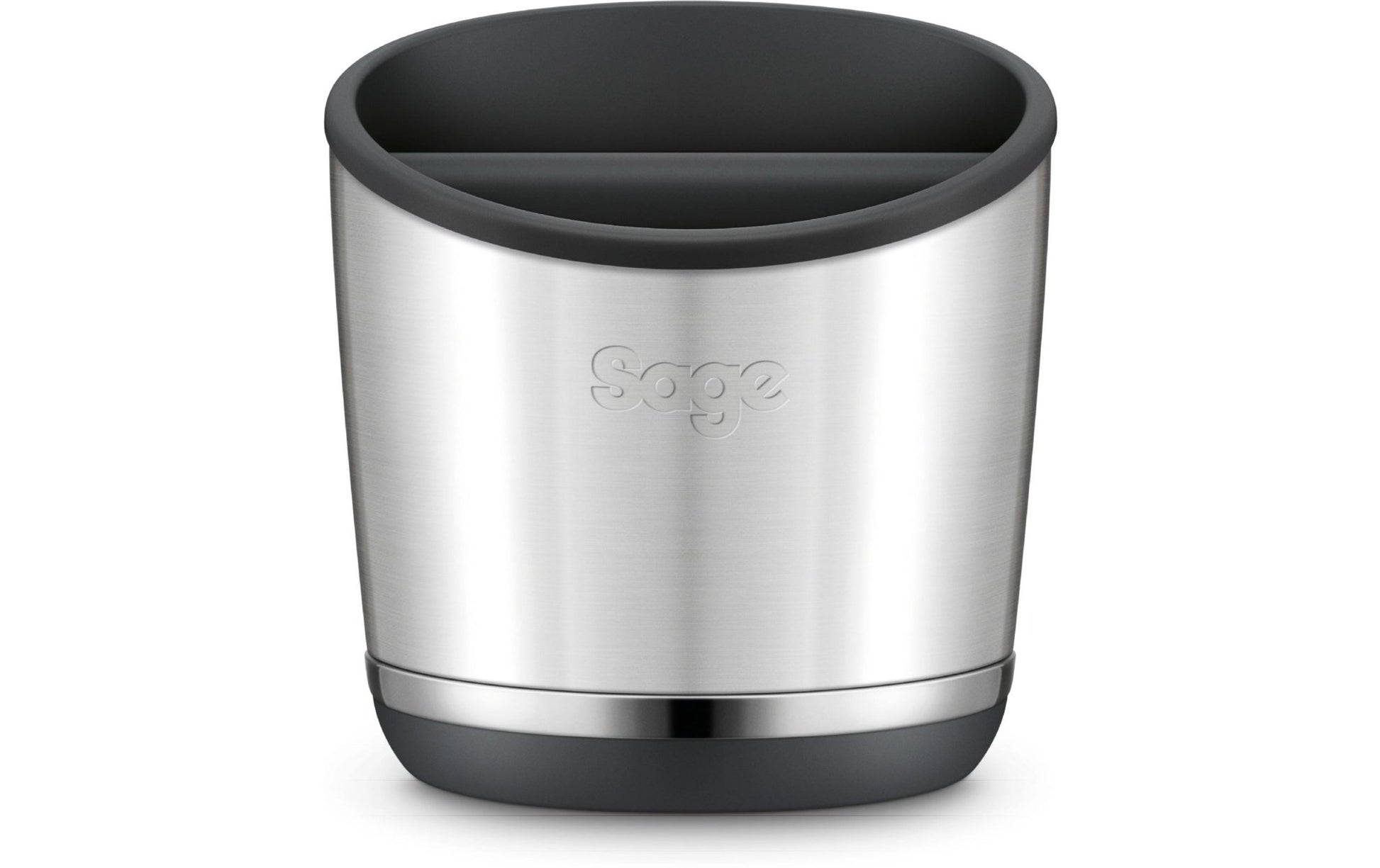 Abklopfbehälter the Knock Box 20 Brushed Stainless Steel - MEGART