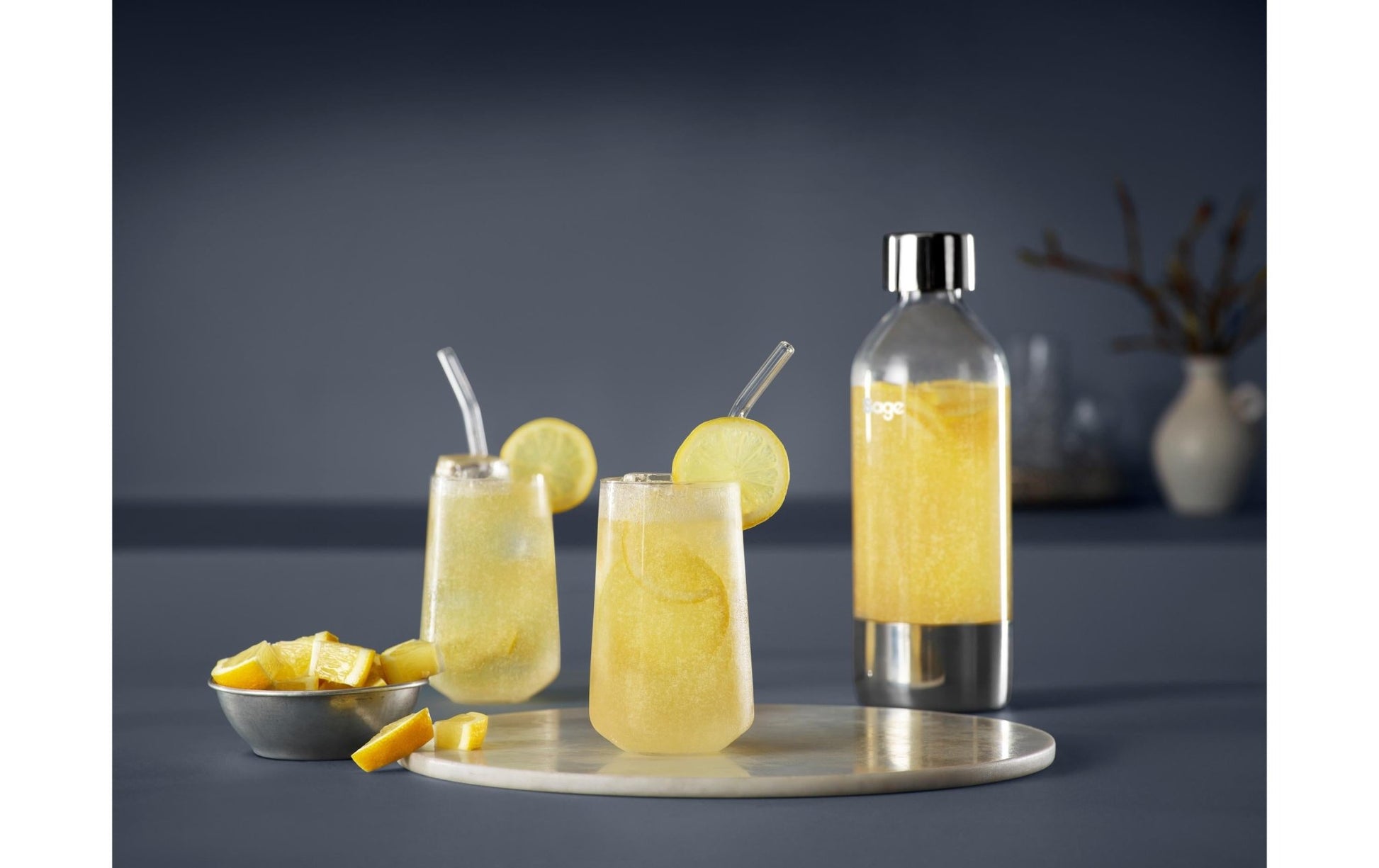 Wassersprudler the InFizz Fusion Brushed Stainless Steal - MEGART