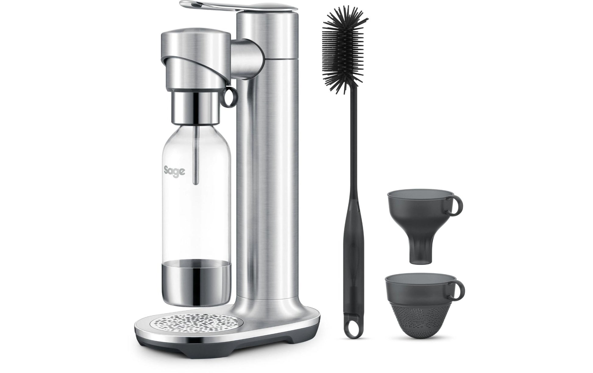 Wassersprudler the InFizz Fusion Brushed Stainless Steal - MEGART