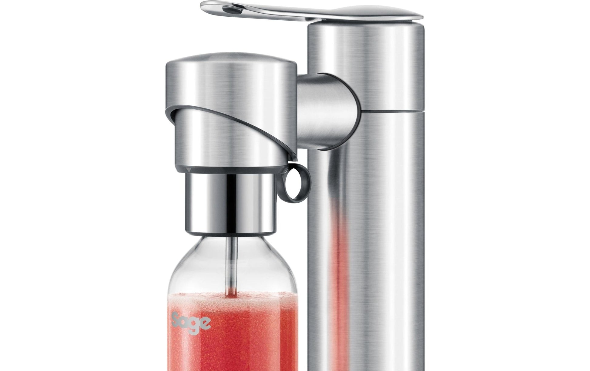 Wassersprudler the InFizz Fusion Brushed Stainless Steal - MEGART