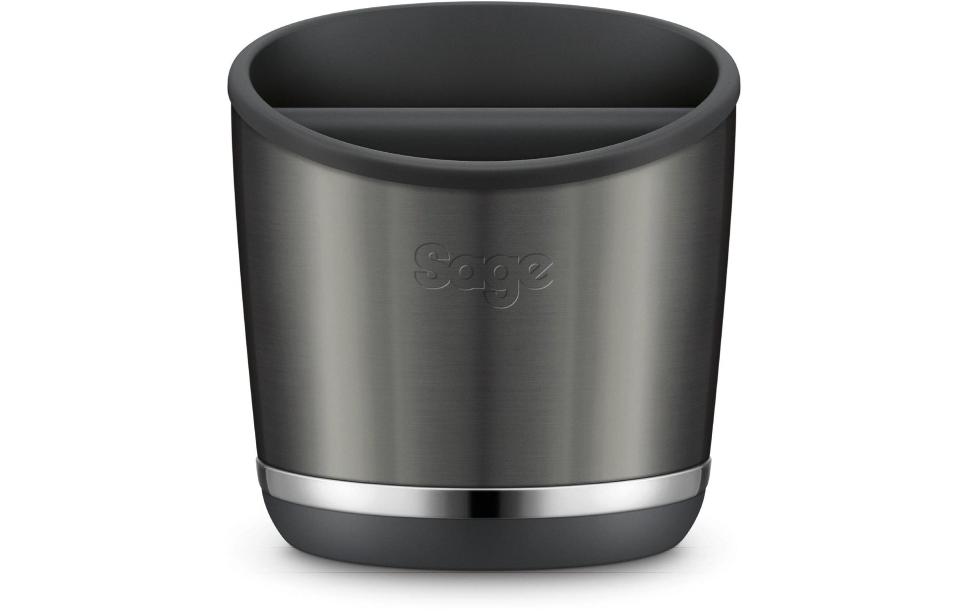Abklopfbehälter the Knock Box 20 Black Stainless Steel - MEGART
