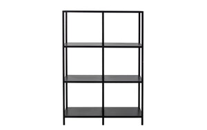 Regal Valde 80 cm x 114 cm, Schwarz - MEGART