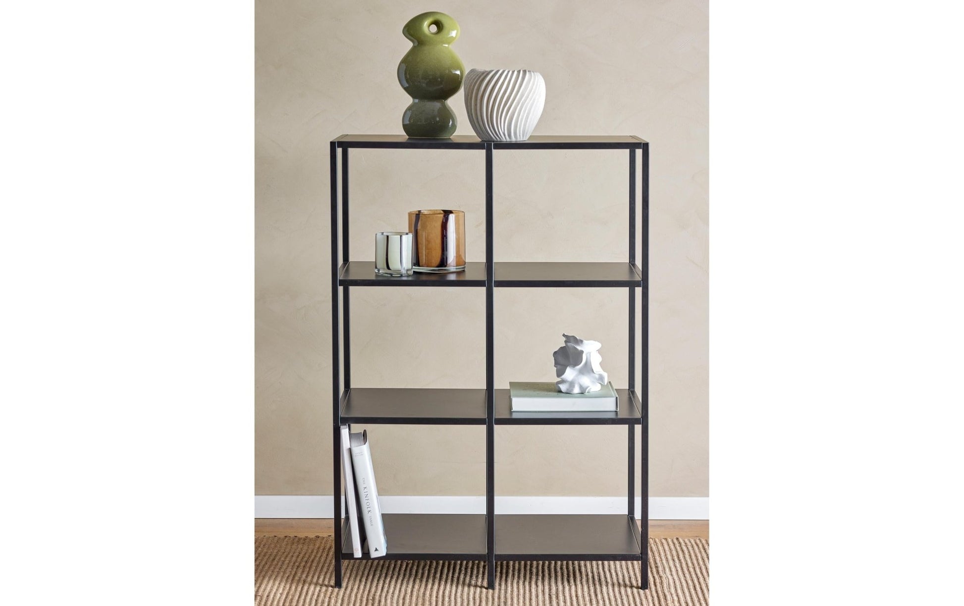 Regal Valde 80 cm x 114 cm, Schwarz - MEGART