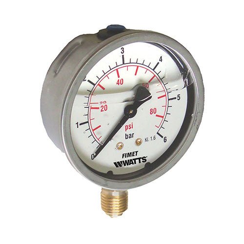 Glycerinmanometer Mg1 - Inox 63 - MEGART