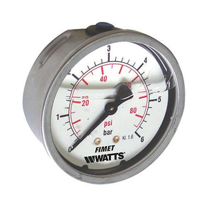 Glycerinmanometer Mg3A - Inox 63 - MEGART