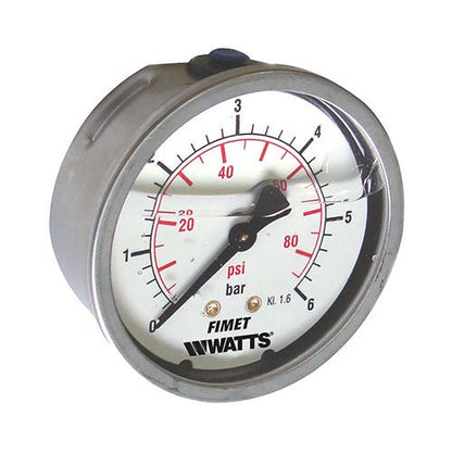 Glycerinmanometer Mg3A - Inox 63 - MEGART