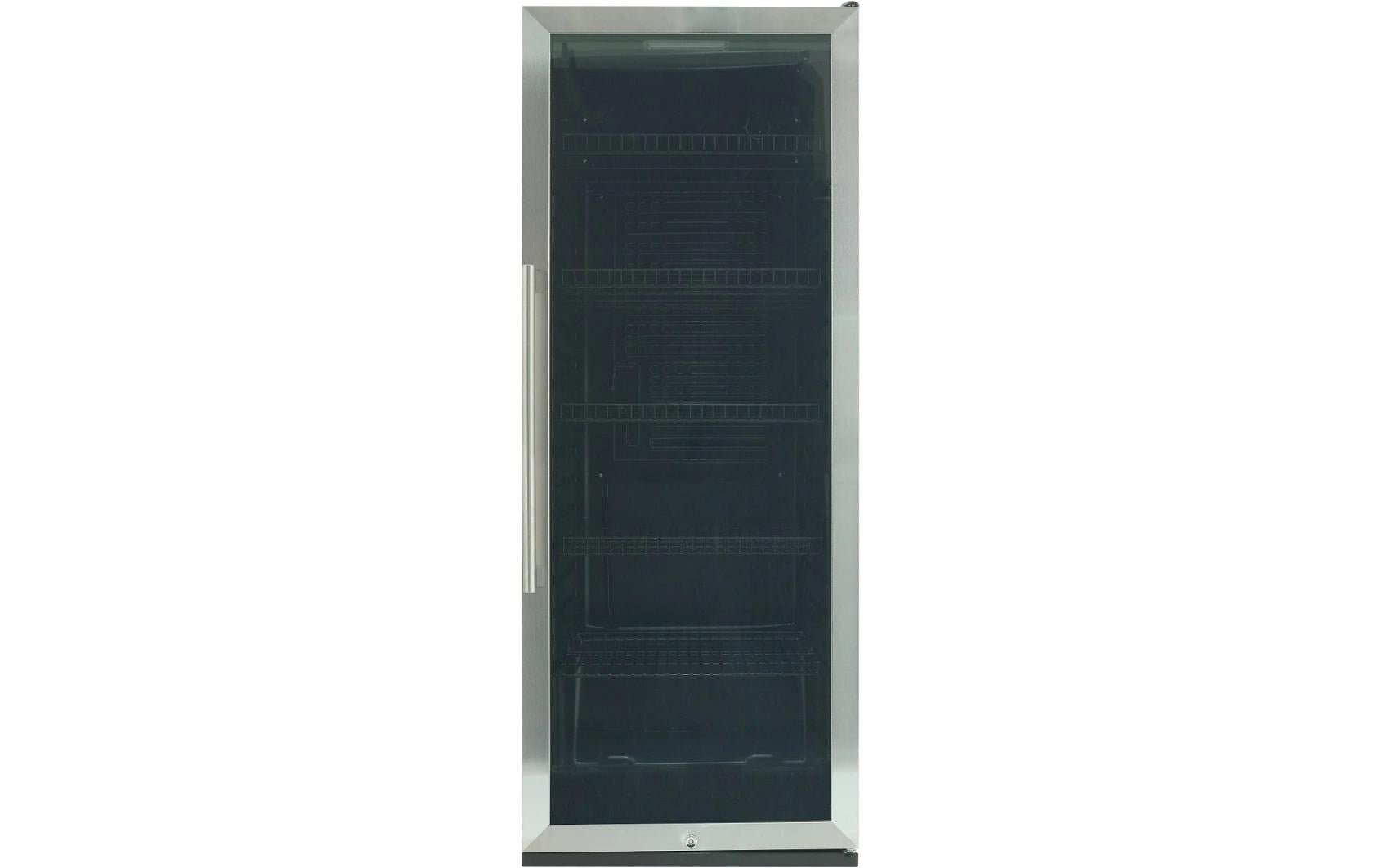 Weinkühlschrank FKS 8841 Edelstahl/Schwarz, Rechts - MEGART
