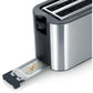 Toaster AT 2590 Schwarz/Silber - MEGART