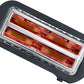 Toaster AT 2590 Schwarz/Silber - MEGART