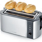 Toaster AT 2590 Schwarz/Silber - MEGART