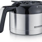 Filterkaffeemaschine KA 4814 Schwarz/Silber - MEGART