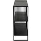 Regal Strington 120 x 35 x 83 cm, Schwarz - MEGART