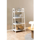 Regal Wally 63 x 40 x 130 cm, Weiss - MEGART