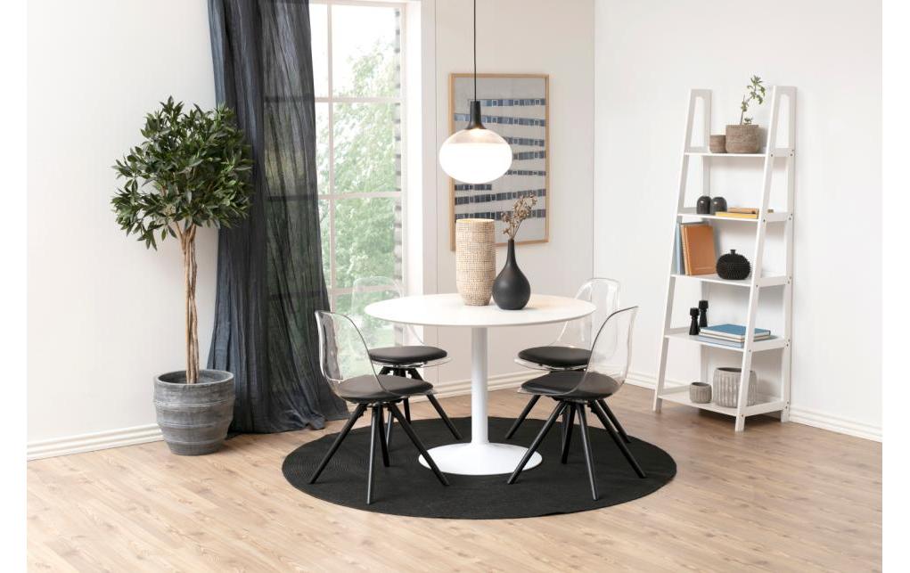 Regal Wally 63 x 40 x 180 cm, Weiss - MEGART