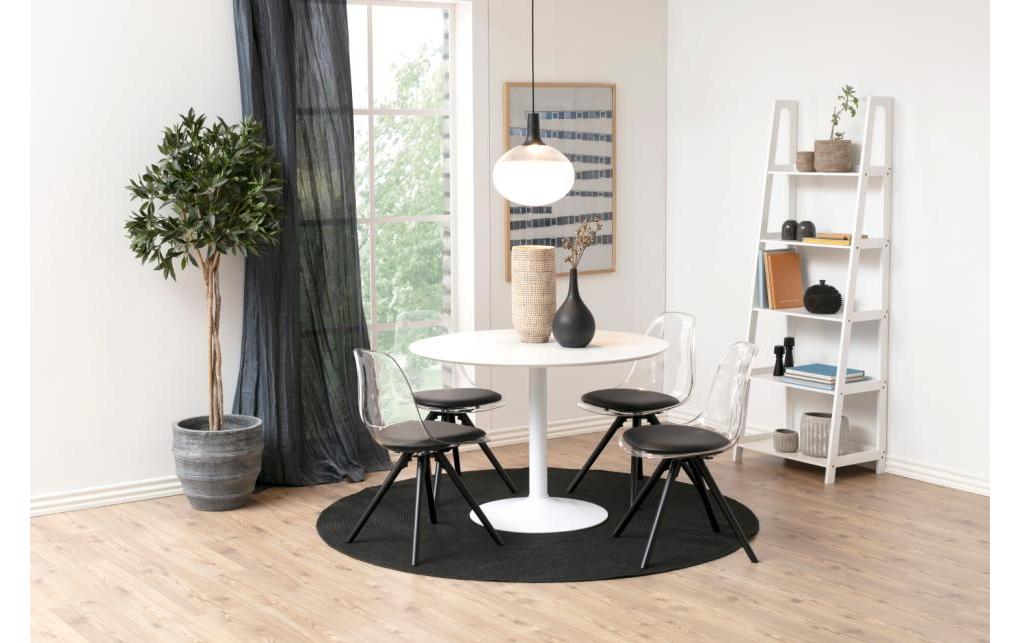 Regal Wally 63 x 40 x 180 cm, Weiss - MEGART