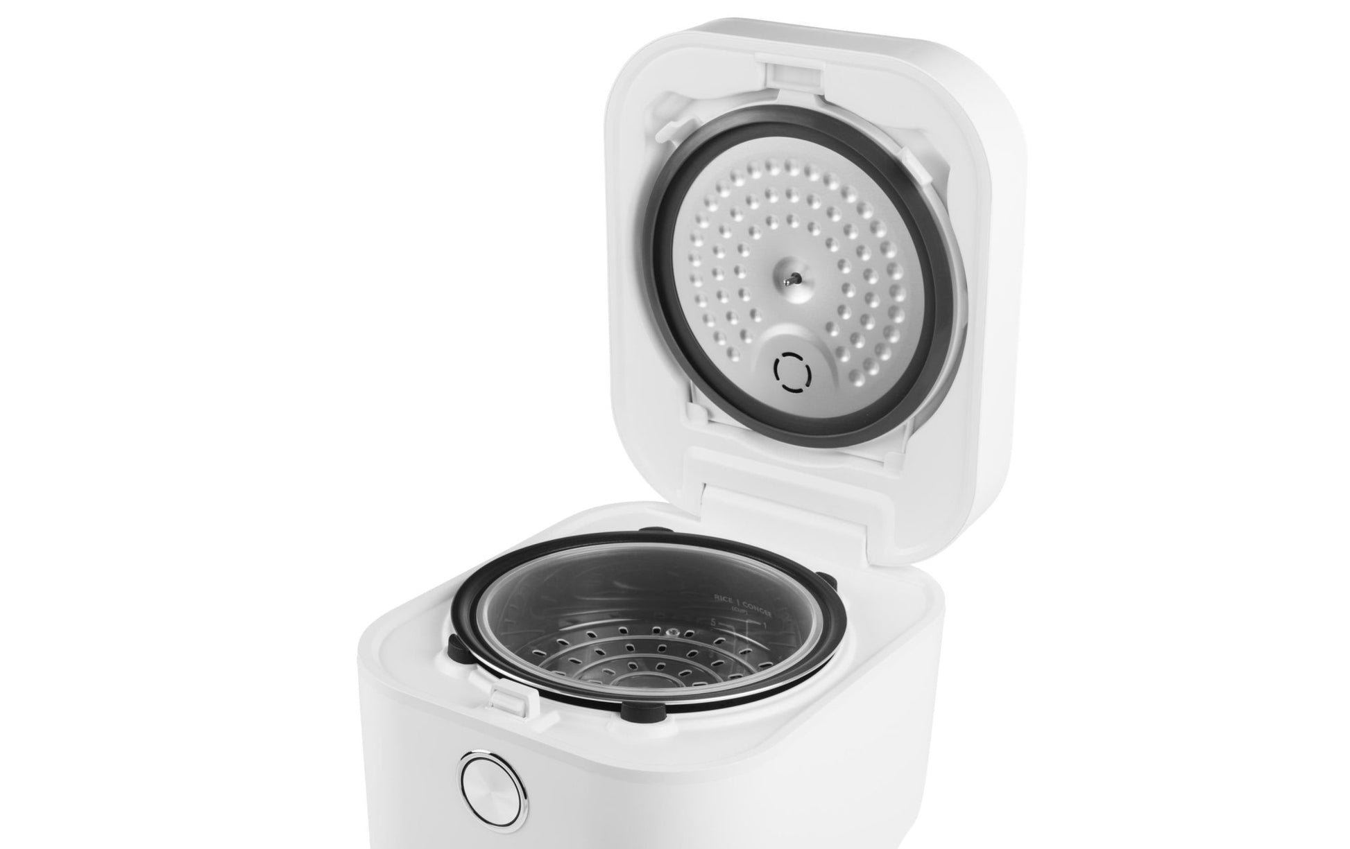 Reiskocher SAN Induktion 3 L, Weiss - MEGART