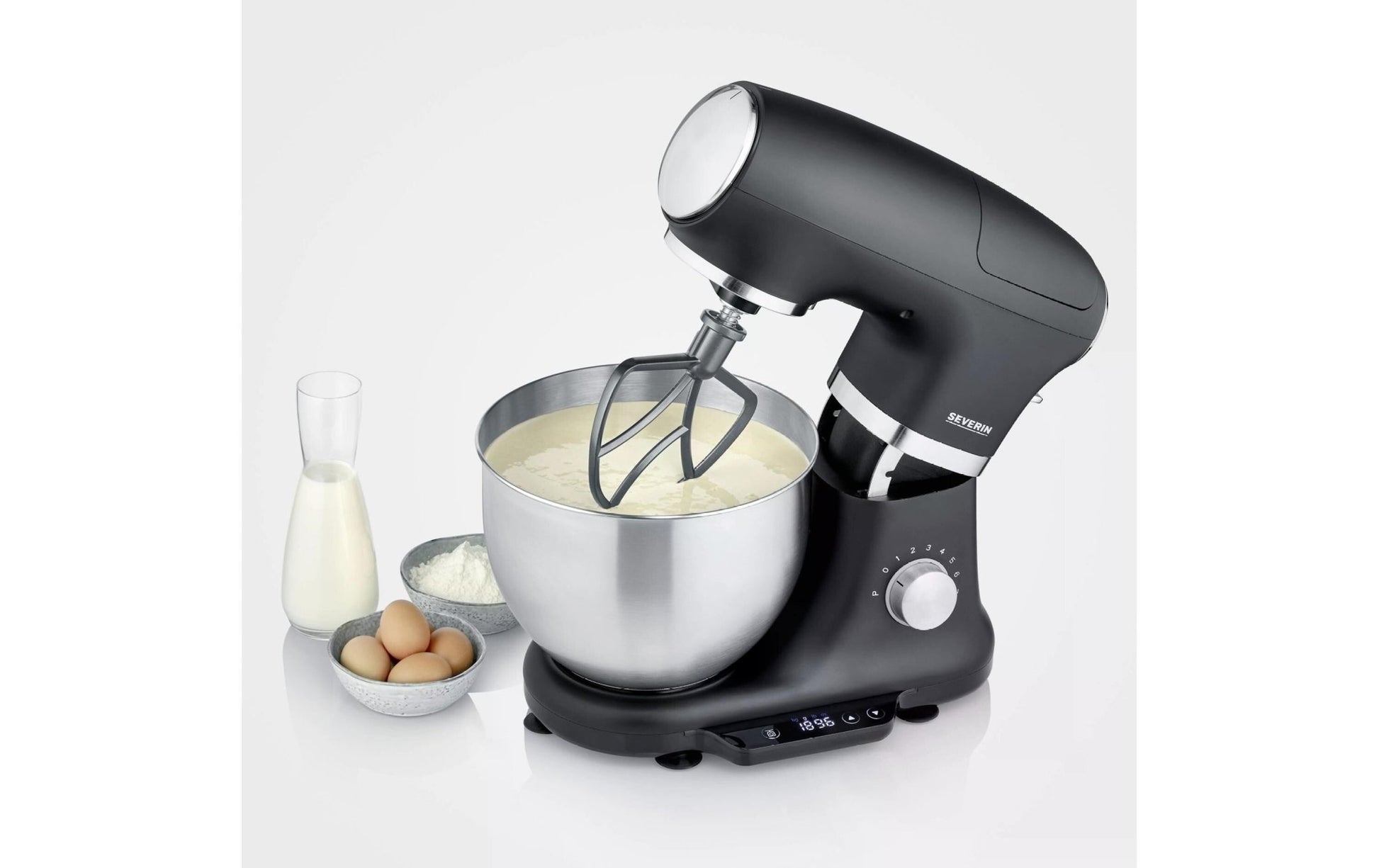 Küchenmaschine KM 3898 Schwarz - MEGART