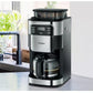 Filterkaffeemaschine KA 4810 Schwarz/Silber - MEGART