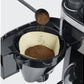 Filterkaffeemaschine KA 4814 Schwarz/Silber - MEGART