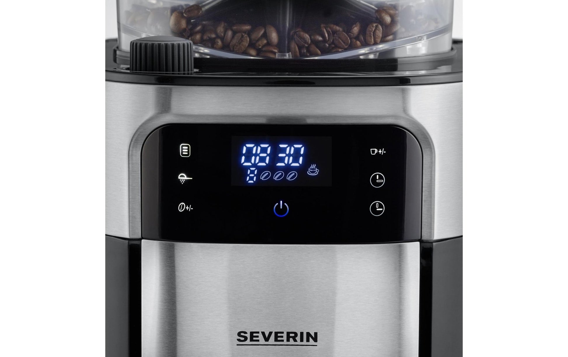 Filterkaffeemaschine KA 4814 Schwarz/Silber - MEGART
