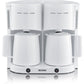 Filterkaffeemaschine KA 9314 Weiss - MEGART