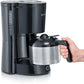Filterkaffeemaschine KA 4835 Schwarz - MEGART