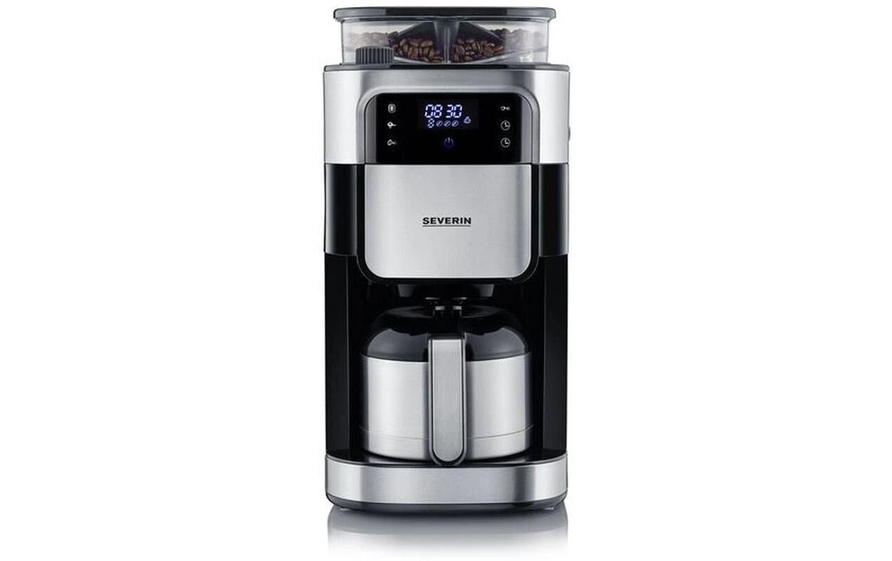 Filterkaffeemaschine KA 4814 Schwarz/Silber - MEGART