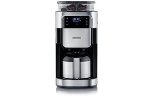 Filterkaffeemaschine KA 4814 Schwarz/Silber - MEGART