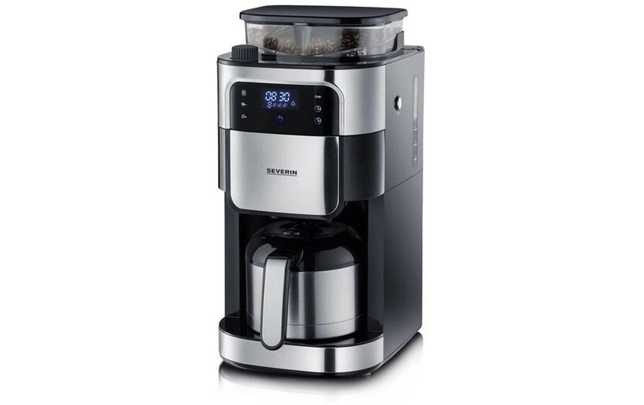 Filterkaffeemaschine KA 4814 Schwarz/Silber - MEGART