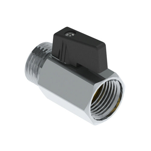 Ventil MINISFERA MF Hebel Schwarz EUROTERMO