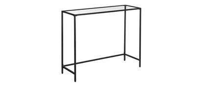 Konsolentisch 100 x 35 x 80 cm, Schwarz - MEGART