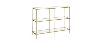 Konsolentisch 100 x 30 x 73 cm, Gold - MEGART