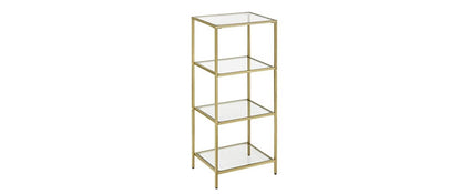 Regal 40 x 30 x 95 cm, Gold - MEGART