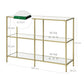 Konsolentisch 100 x 30 x 73 cm, Gold - MEGART