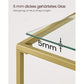 Konsolentisch 100 x 35 x 80 cm, Gold - MEGART