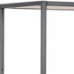 Regal Seaford 114 x 35 x 185 cm, Eiche/Schwarz - MEGART