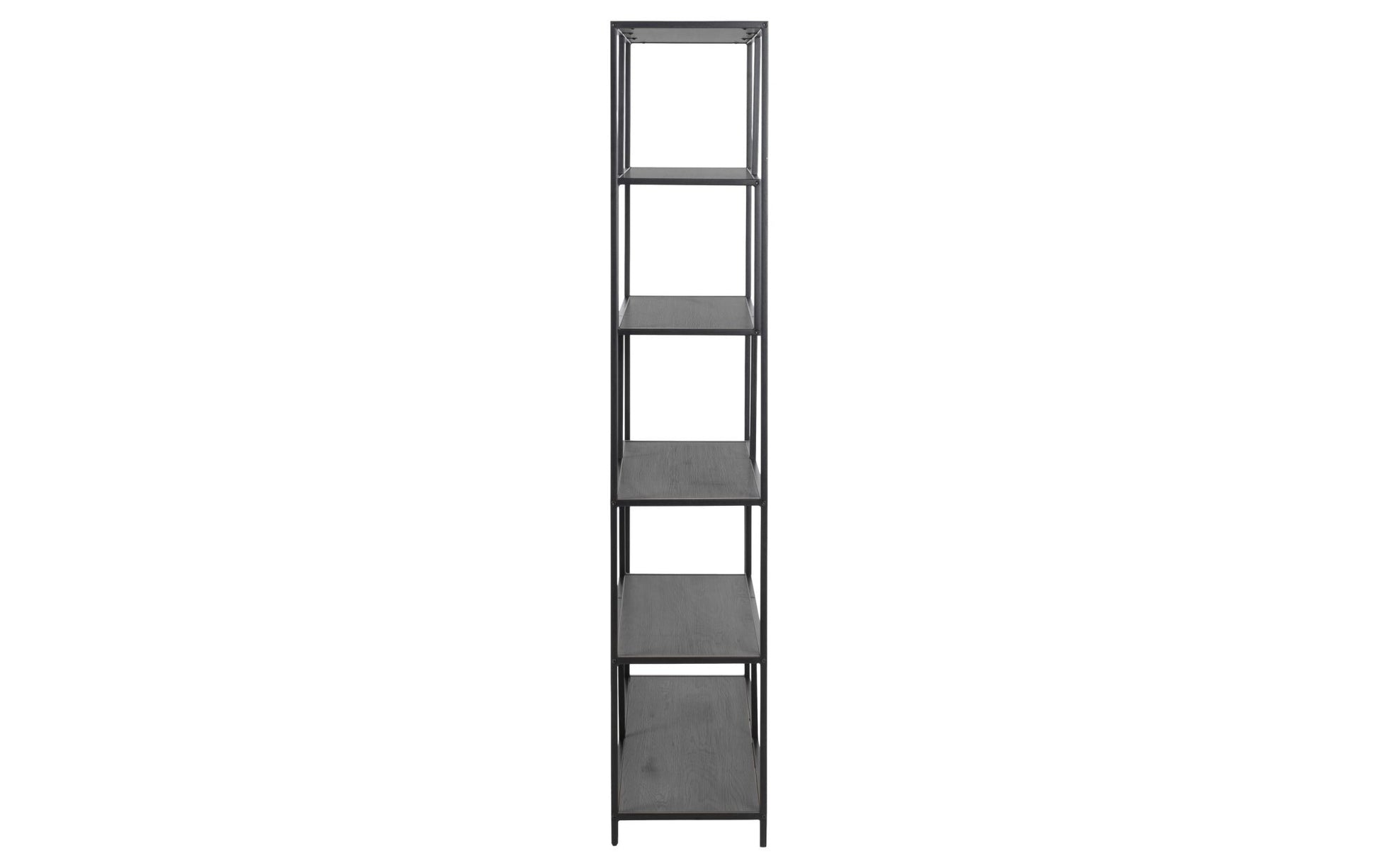 Regal Seaford 114 x 35 x 185 cm, Schwarz - MEGART