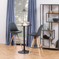 Regal Seaford 77 x 35 x 185 cm, Eiche/Schwarz - MEGART