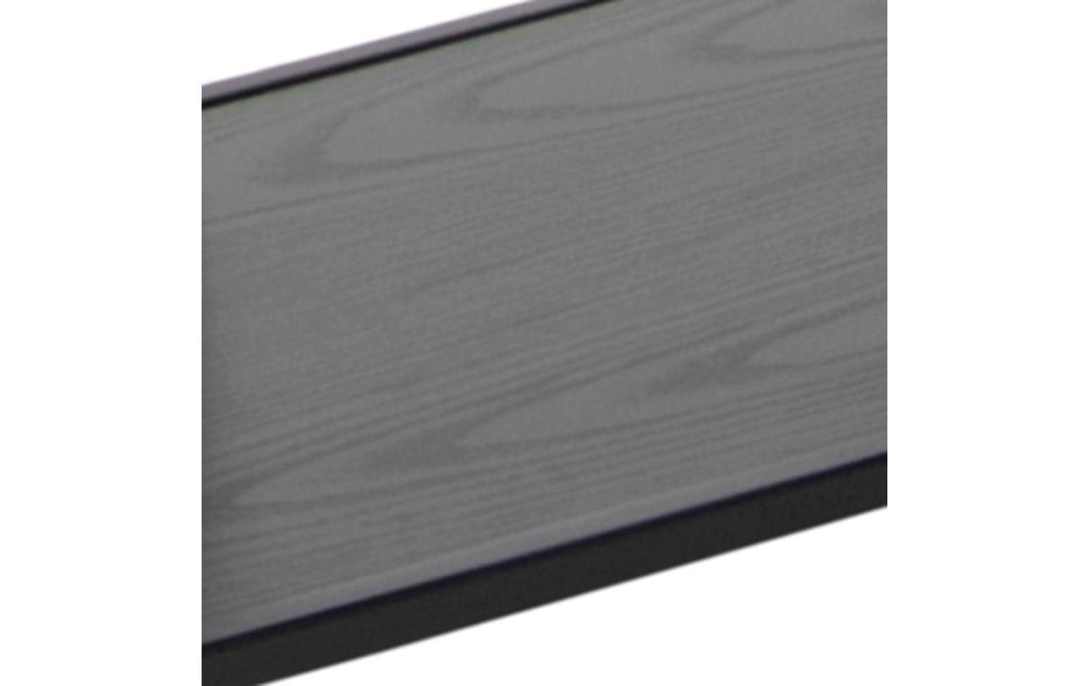 Regal Seaford 77 x 35 x 185 cm, Schwarz - MEGART