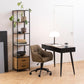 Regal Seaford 42 x 35 x 185 cm, Eiche - MEGART