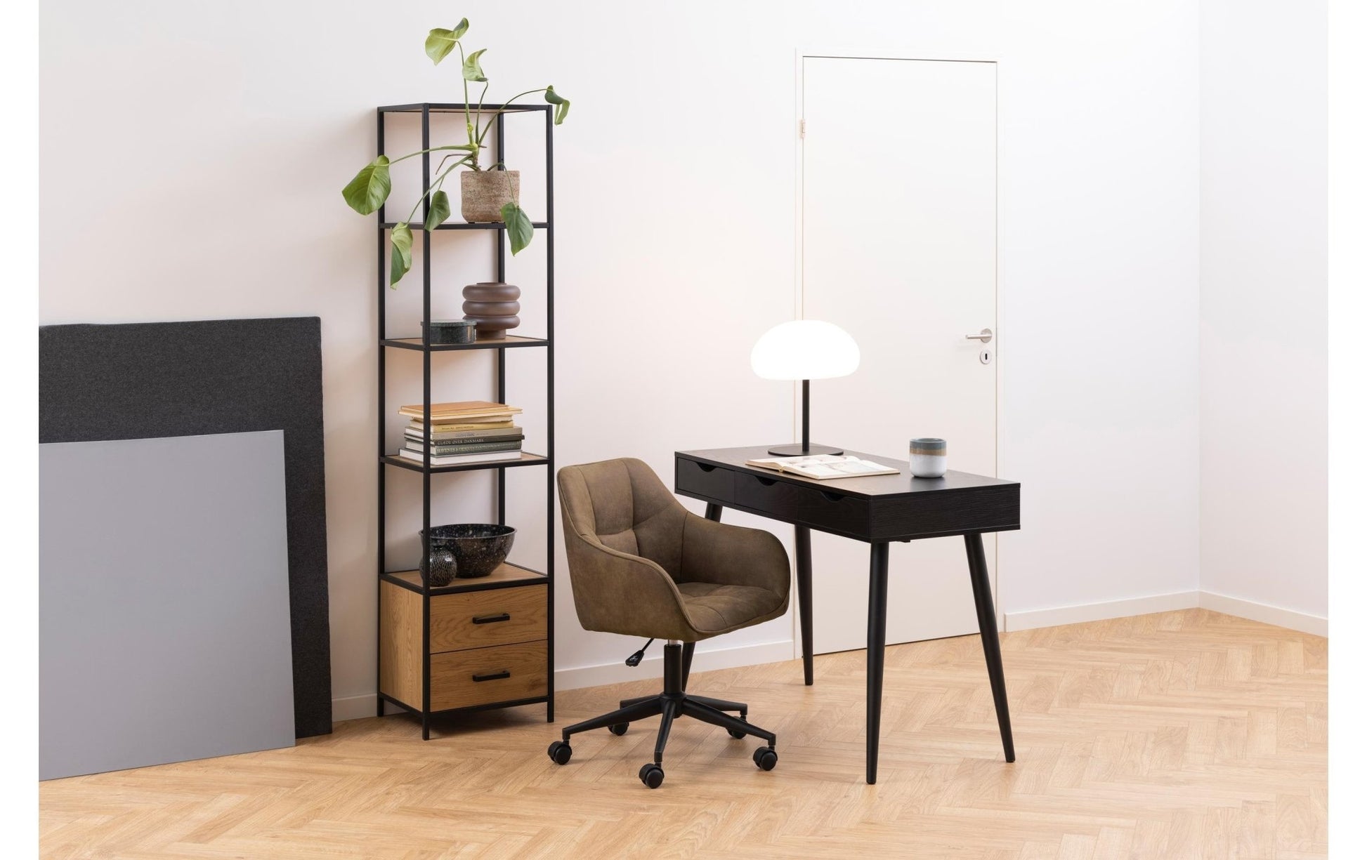 Regal Seaford 42 x 35 x 185 cm, Eiche - MEGART
