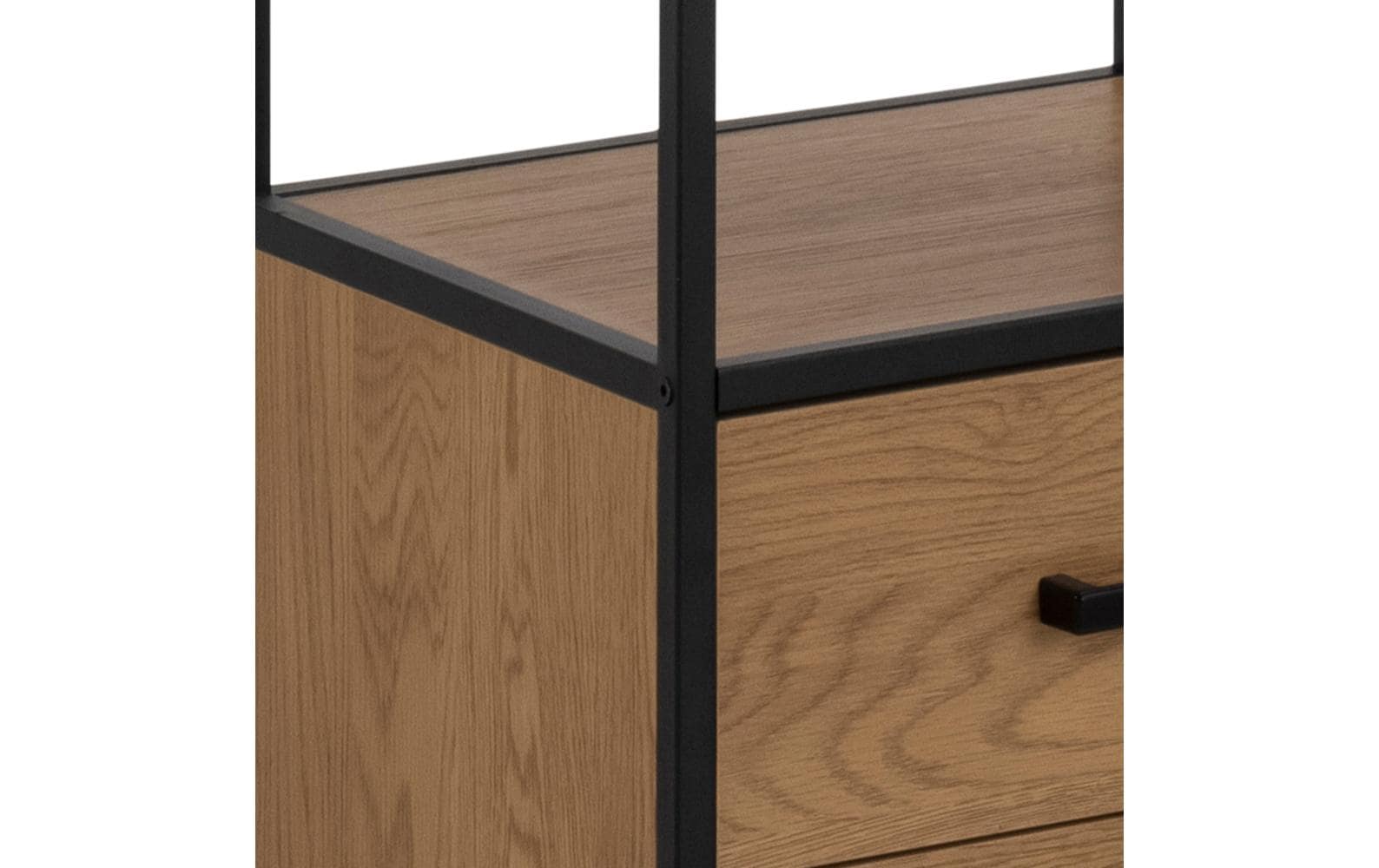 Regal Seaford 42 x 35 x 185 cm, Eiche - MEGART