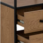 Regal Seaford 42 x 35 x 185 cm, Eiche - MEGART