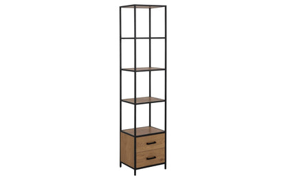 Regal Seaford 42 x 35 x 185 cm, Eiche - MEGART