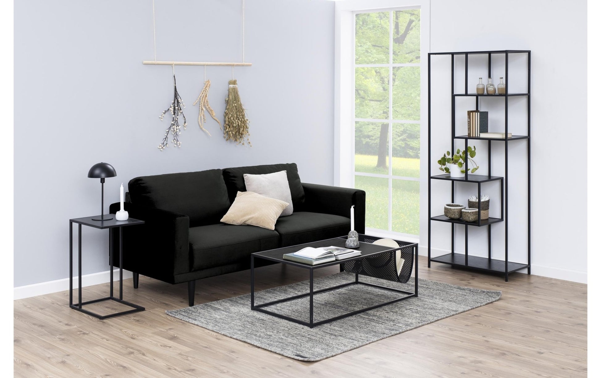 Beistelltisch Seaford Schwarz - MEGART