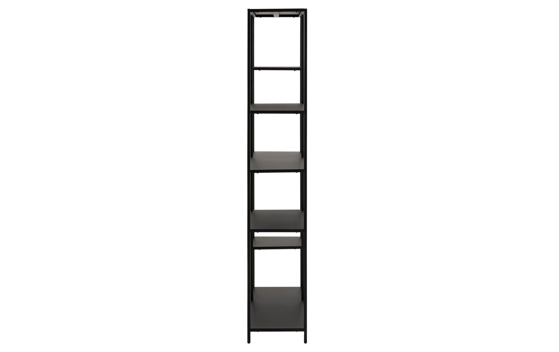 Regal Newcastle 79,5 x 30 x 165 cm, Schwarz - MEGART