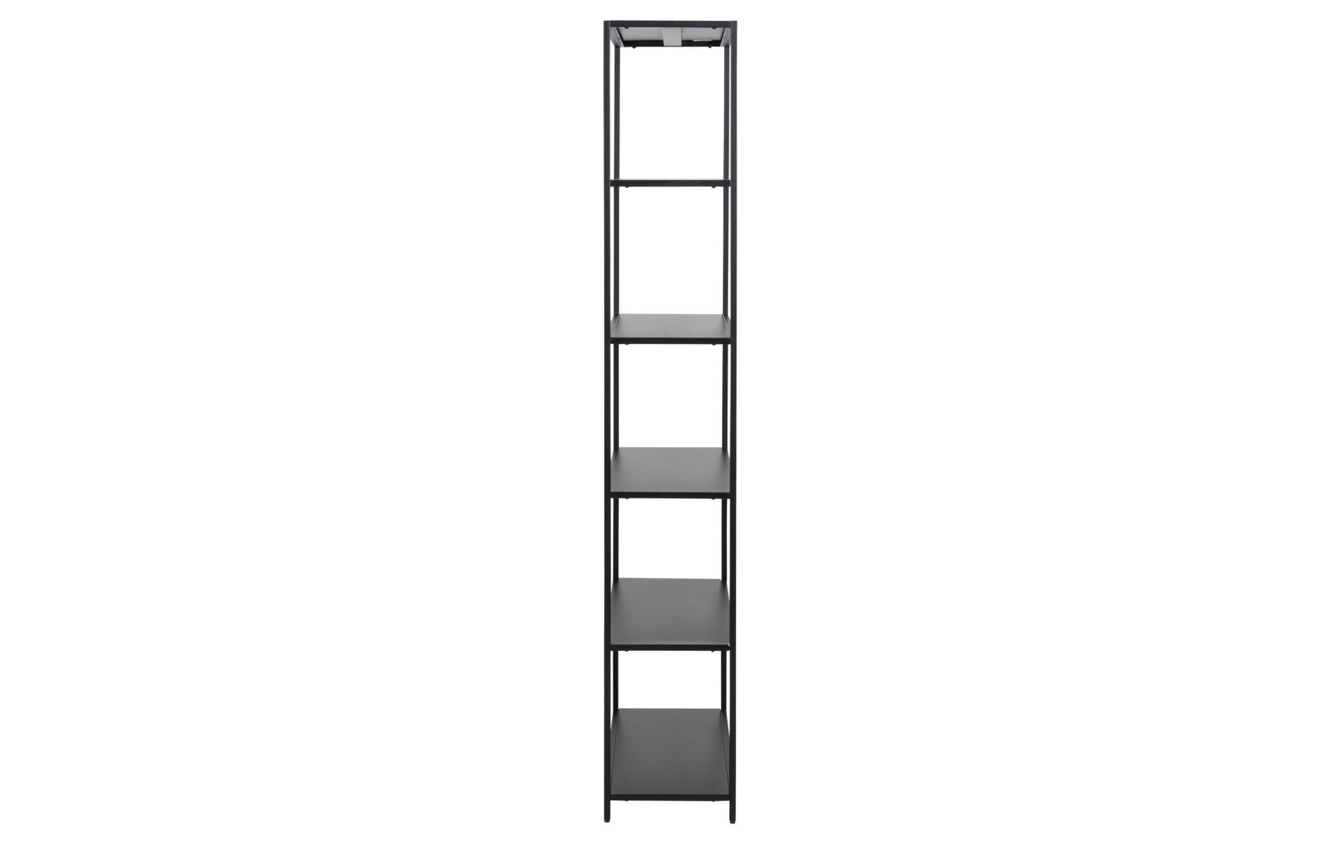 Regal Newcastle 69,5 x 30 x 185 cm, Schwarz - MEGART